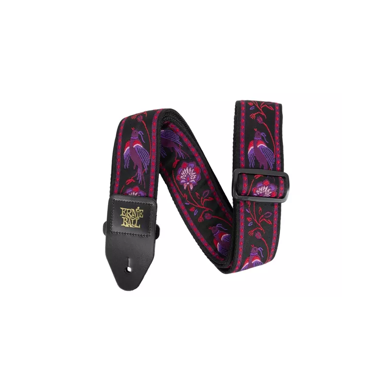 E.BALL 5360 Jacquard GUITAR STRAP Pleasant Pheasant