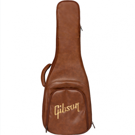GIBSON PREMIUM LEATHER SOFTCASE BROWN FOR LES PAUL&SG