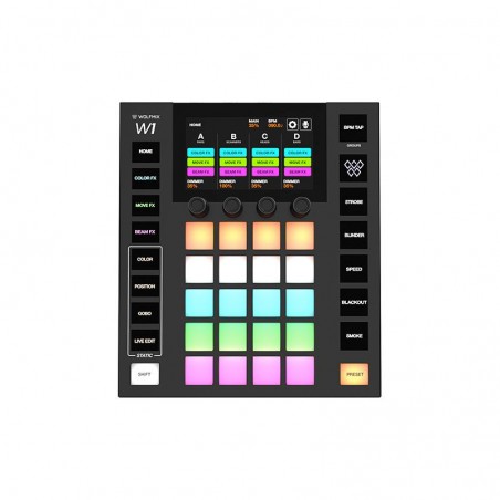 WOLFMIX-W1-MK2 CONTROLLER LUCI DMX STANDALONE