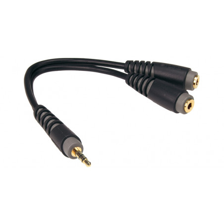 KLOTZ AYB-4 SDOPPIO MINI JK 3,5 ST.MV to 2x MINI JK 3,5 ST.FV