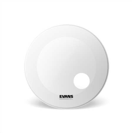 EVANS 20" EQ3 RESO BD COATED WHITE