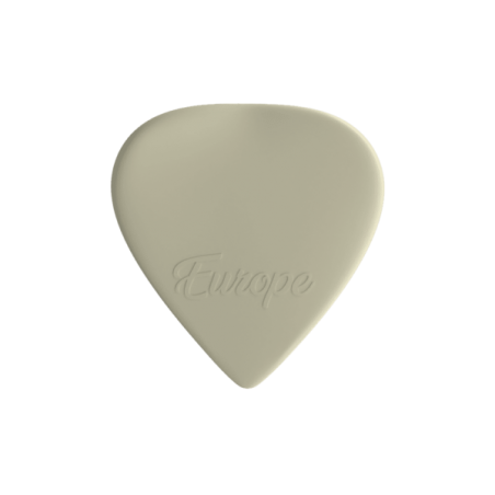 PLICK THE PICK "CARLOS: EUROPE" CELLULOIDE BIANCO PERLA