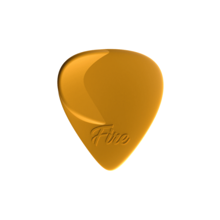 PLICK THE PICK "FIRE" NYLON GIALLO MELONE