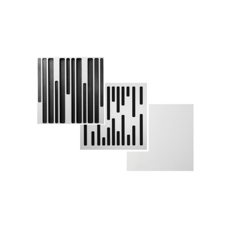 Kit composto 6 Aries RT - 10 Orion RT - 10 Ulysses RT in colore bianco - Colla GlueArt 3.0 inclusa