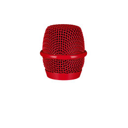 Microfono dinamico per uso live versione rossa