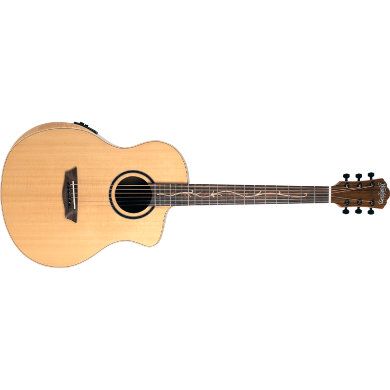 Chitarra acustica con elettronica integrata