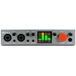 Scheda USB con 2 In e 2 Out analogici - 2 Mic Preamp XLR e HiZ e Out cuffia - Compatibile Mac e PC