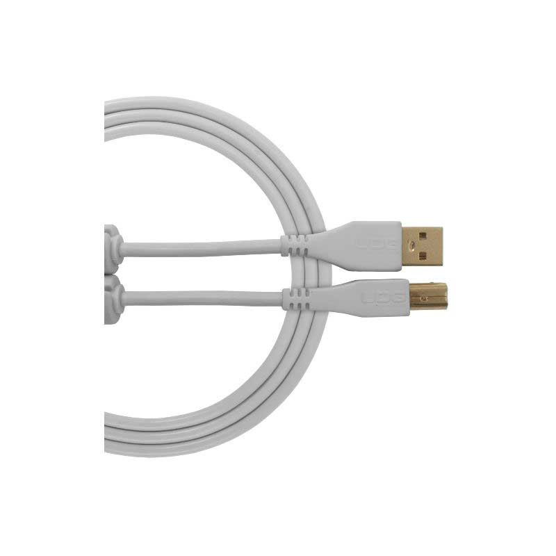 U96001WH - ULTIMATE AUDIO CABLE USB 2.0 C-B WHITE STRAIGHT 1,5M