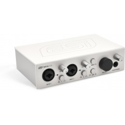 Scheda Dual USB C (una porta OTG) con 2 In e 2 Out analogici - In Preamp e Hi-Z - Uscita cuffia 