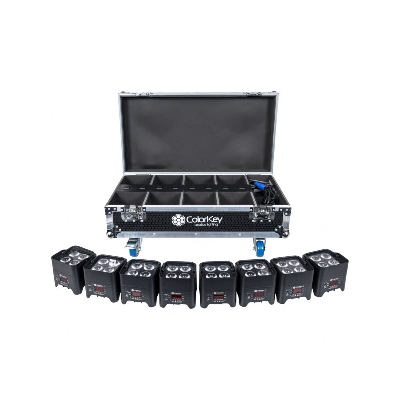COLORKEY MOBILE PAR MINI HEX 4 BUNDLE - USATO