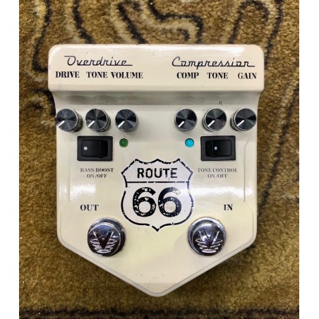 VISUAL SOUND ROUTE 66 V2 - AMERICAN OVERDRIVE / COMPRESSOR