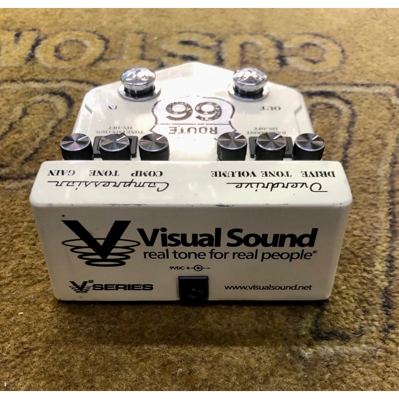 VISUAL SOUND ROUTE 66 V2 - AMERICAN OVERDRIVE / COMPRESSOR