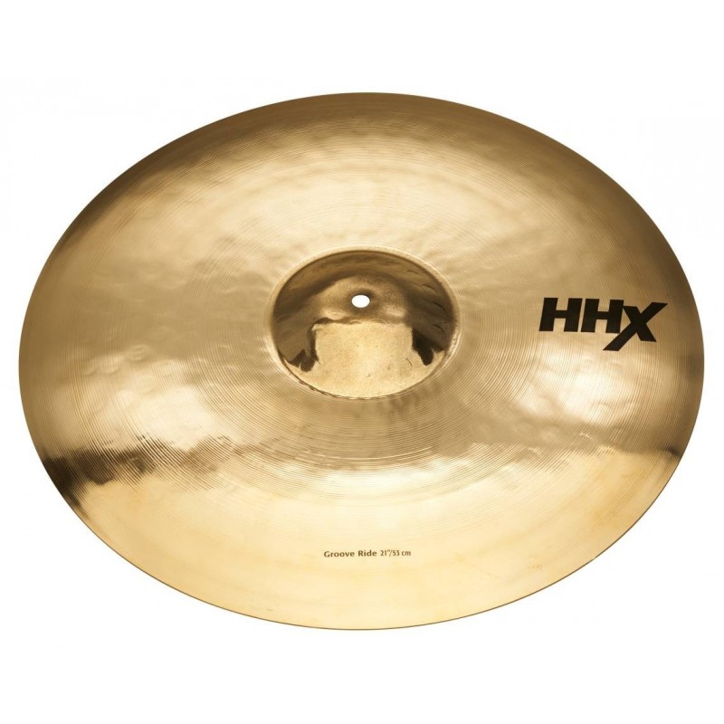 SABIAN 21" HHX Groove Ride Brilliant Finish