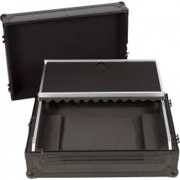 WALKASSE Flight Case Midi Controller Numark MIXSTREAM PRO, NS6II Black (Trolley & Wheels).