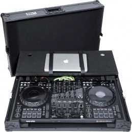 WALKASSE FLIGHT CASE PER DDJ-FLX10 + LAPTOP BK