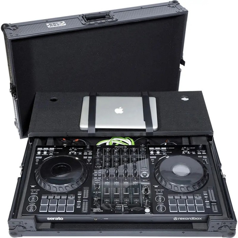 WALKASSE FLIGHT CASE PER DDJ-FLX10 + LAPTOP BK