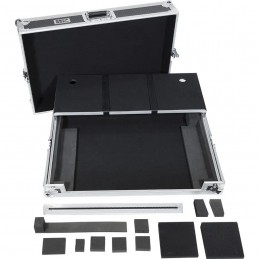 WALKASSE Flight case All-in-one DJ System Denondj SC LIVE 4 Silver (Laptop stand)