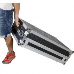 WALKASSE Flight case All-in-one DJ System Denondj SC LIVE 4 Silver (Laptop stand)