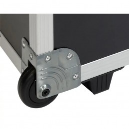 WALKASSE Valigia portaoggetti con ruote e maniglia telescopica retrattile