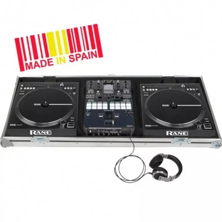 WALKASSE FLIGHT CASE Rane® TWELVE + SEVNTY TWO Argento (Ruote).