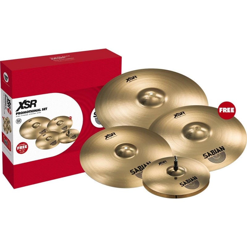 SABIAN XSR Performance Set w/Free 18"