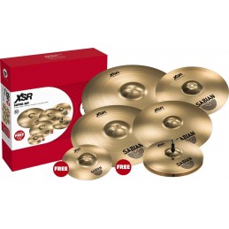 SABIAN XSR Super Set w/10" & 18" -