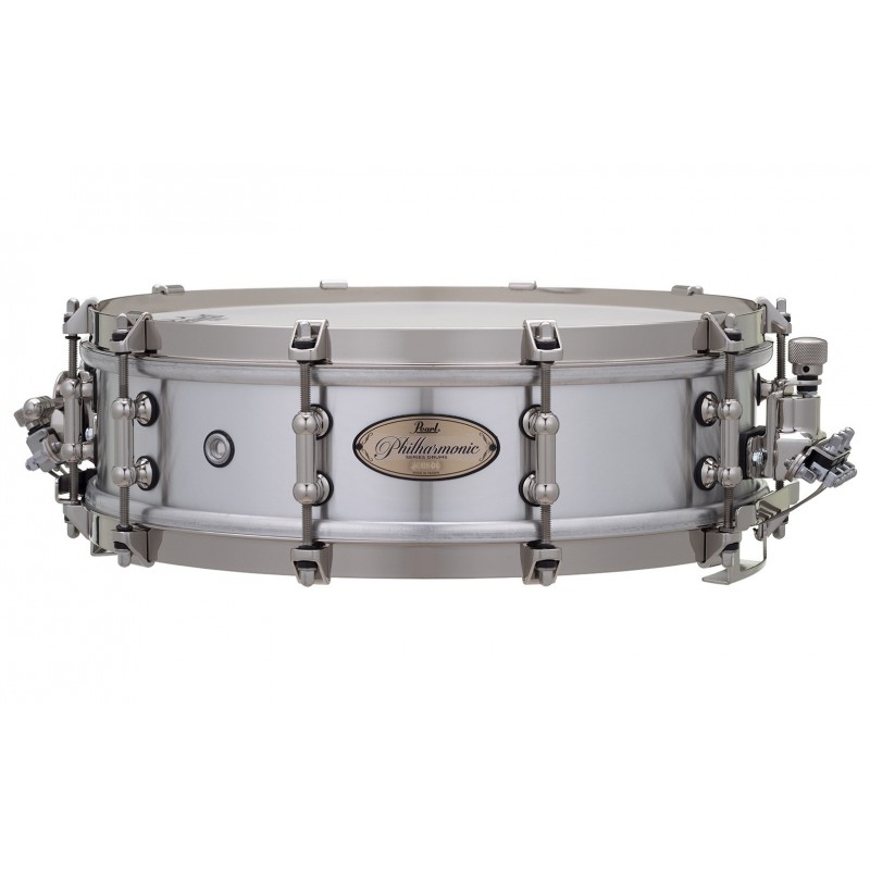 PEARL 14x4.0 Philharmonic SD, 3mm cast Aluminium Shell, Single Flanged Hoops w/Claw Hook