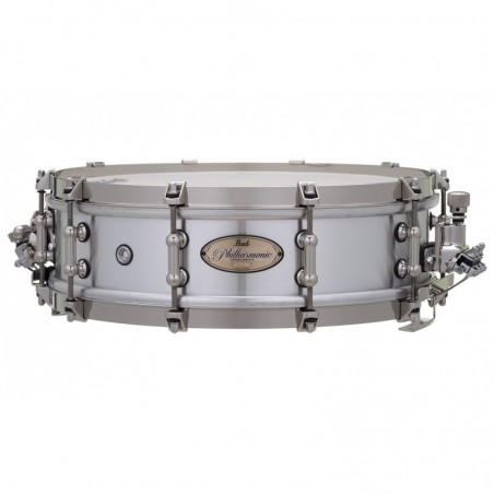 PEARL 14x4.0 Philharmonic SD, 3mm cast Aluminium Shell, Single Flanged Hoops w/Claw Hook