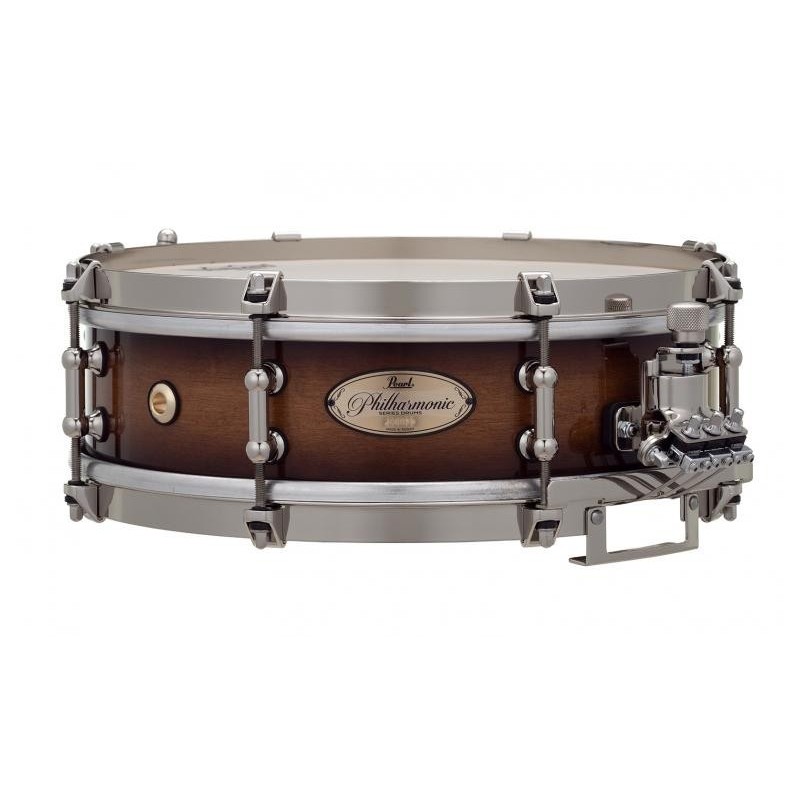 PEARL 13x4.0 Philharmonic SD, 6 ply Maple shell, Single Flanged hoops w/Claw Hook