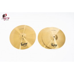 PEARL batteria ROADSHOW 5pz completa di hardware e piatti Sabian,  colore MATTE RED 747