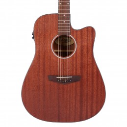 D'ANGELICO PREMIER BOWERY LS MAHOGANY SATIN