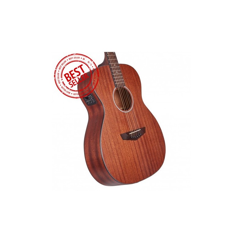 D'ANGELICO PREMIER TAMMANY LS MAHOGANY SATIN