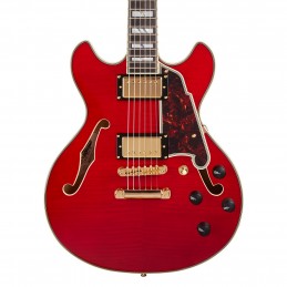 D'ANGELICO EXCEL MINI DC (with stop-bar tailpiece) TRANS CHERRY