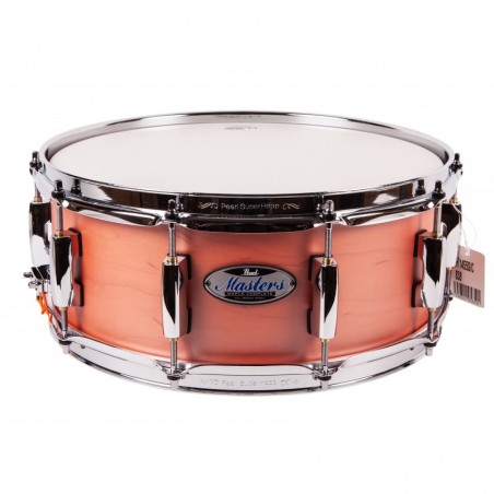 PEARL Rullante MASTERS MAPLE COMPLETE MCT 14 x 5.5 colore SATIN SAKURA CORAL 838