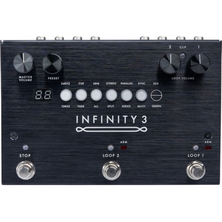 PIGTRONIX INFINITY 3 -HI-FI STEREO DOUBLE LOOPER-