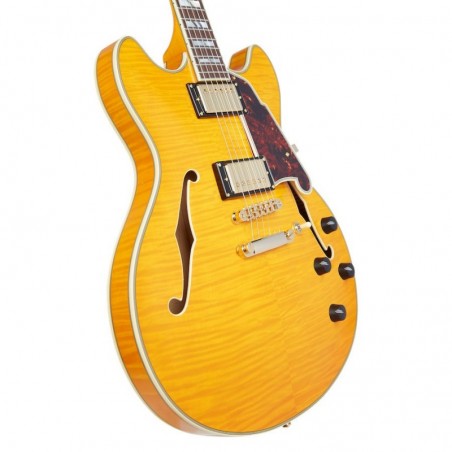 D'ANGELICO EXCEL DC (with stop-bar tailpiece) Vintage Natural