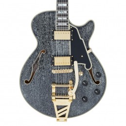 D'ANGELICO EXCEL SS (With Bigsy) Black Dog