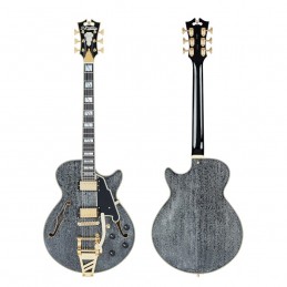 D'ANGELICO EXCEL SS (With Bigsy) Black Dog