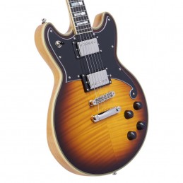 D'ANGELICO DELUXE BRIGHTON Vintage Sunburst