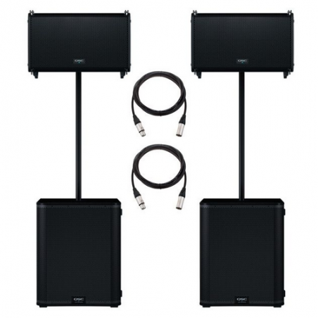 QSC LA112/LS118 POWER BUNDLE