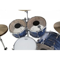 PEARL PRESIDENT DELUXE 3pz. cassa 22" solo fusti colore OCEAN RIPPLE 767