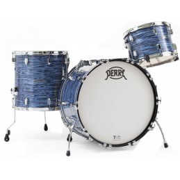 PEARL PRESIDENT DELUXE 3pz. cassa 22" solo fusti colore OCEAN RIPPLE 767