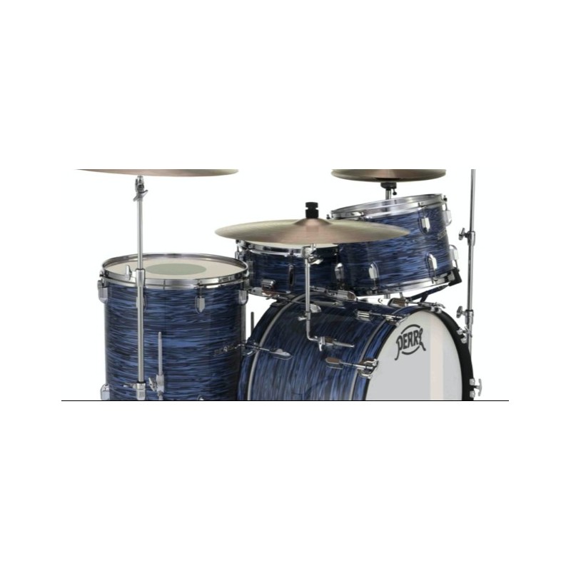 PEARL PRESIDENT DELUXE 3pz. cassa 20" solo fusti colore OCEAN RIPPLE 767