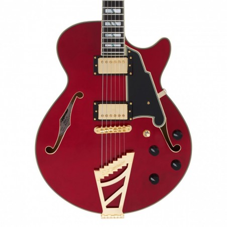 D'ANGELICO EXCEL SS (with stairstep tailpiece) TRANS CHERRY