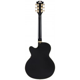 D'ANGELICO EXCEL 59 (with stairstep tailpiece) SOLID BLACK