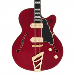 D'ANGELICO EXCEL 59 (with stairstep tailpiece) TRANS CHERRY