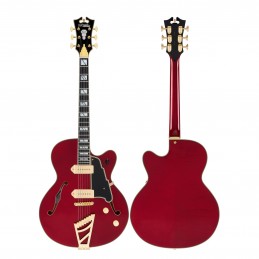 D'ANGELICO EXCEL 59 (with stairstep tailpiece) TRANS CHERRY