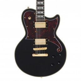D'ANGELICO DELUXE ATLANTIC BARITONE SOLID BLACK