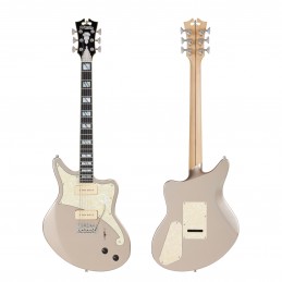 D'ANGELICO DELUXE BEDFORD (WITH TREMOLO) DESERT GOLD