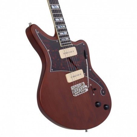 D'ANGELICO DELUXE BEDFORD (WITH TREMOLO) MATTE WALNUT